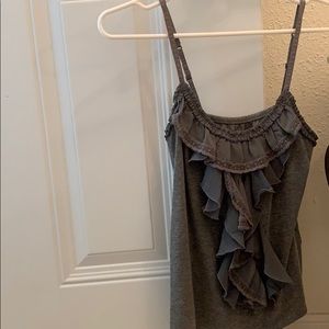 Gray tank top
